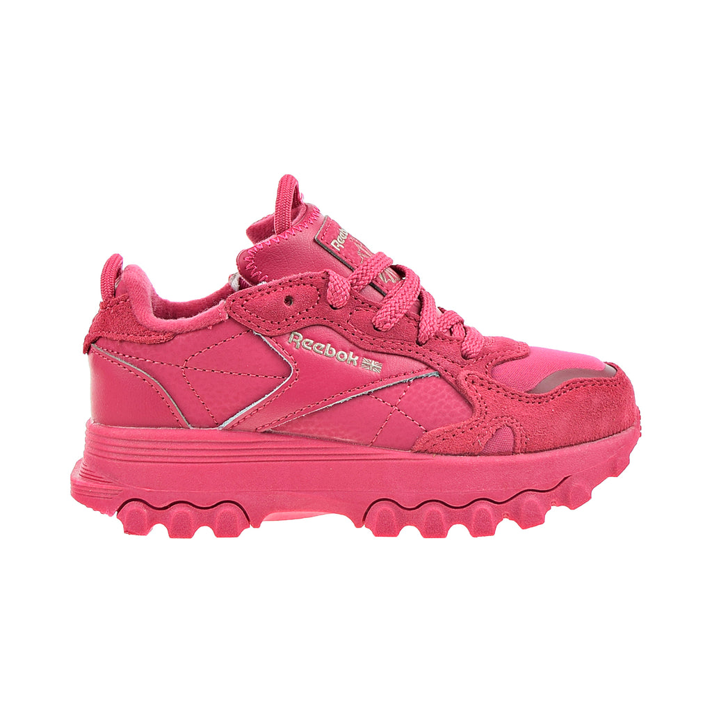 Reebok Cardi B Classic Leather Little Kids' Shoes Semi Pursuit Pink