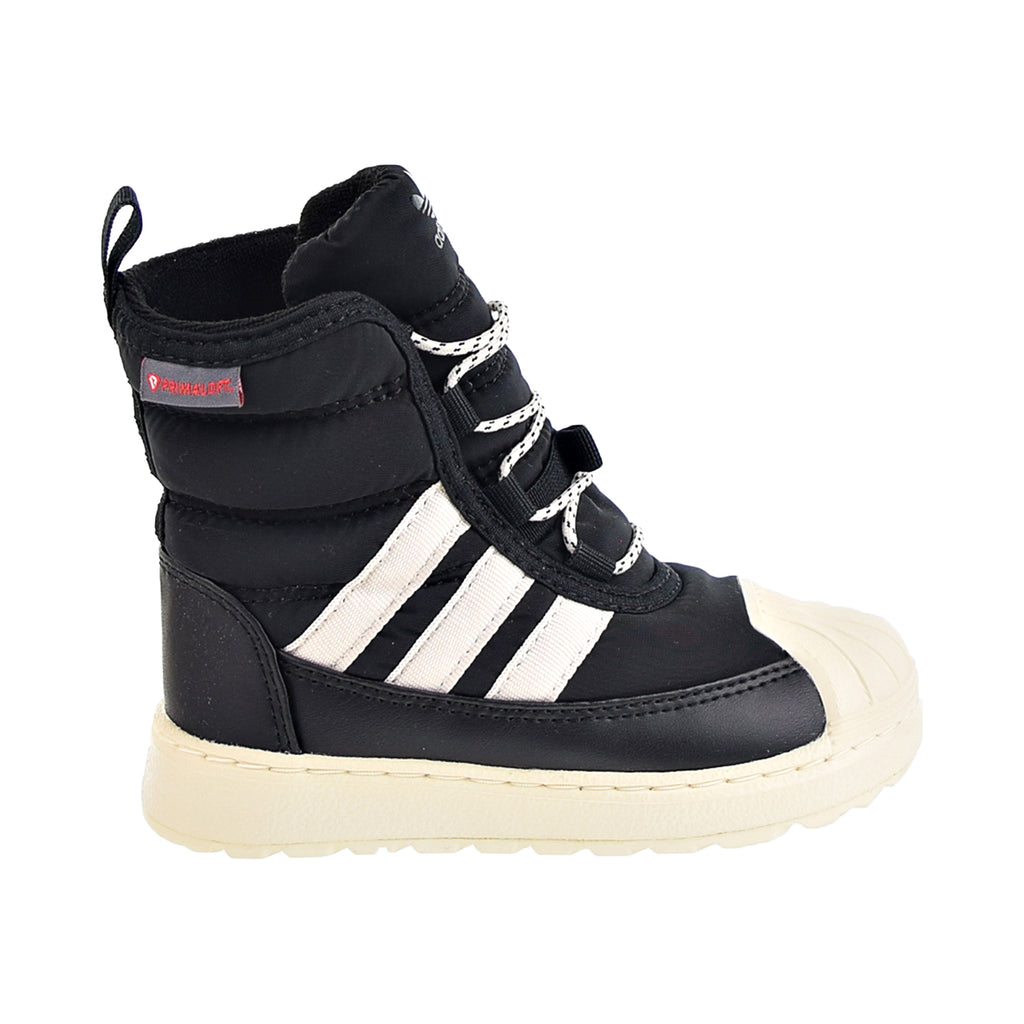 Adidas Superstar 360 Boot 2.0 Toddler's Shoes Core Black-Ecru Tint