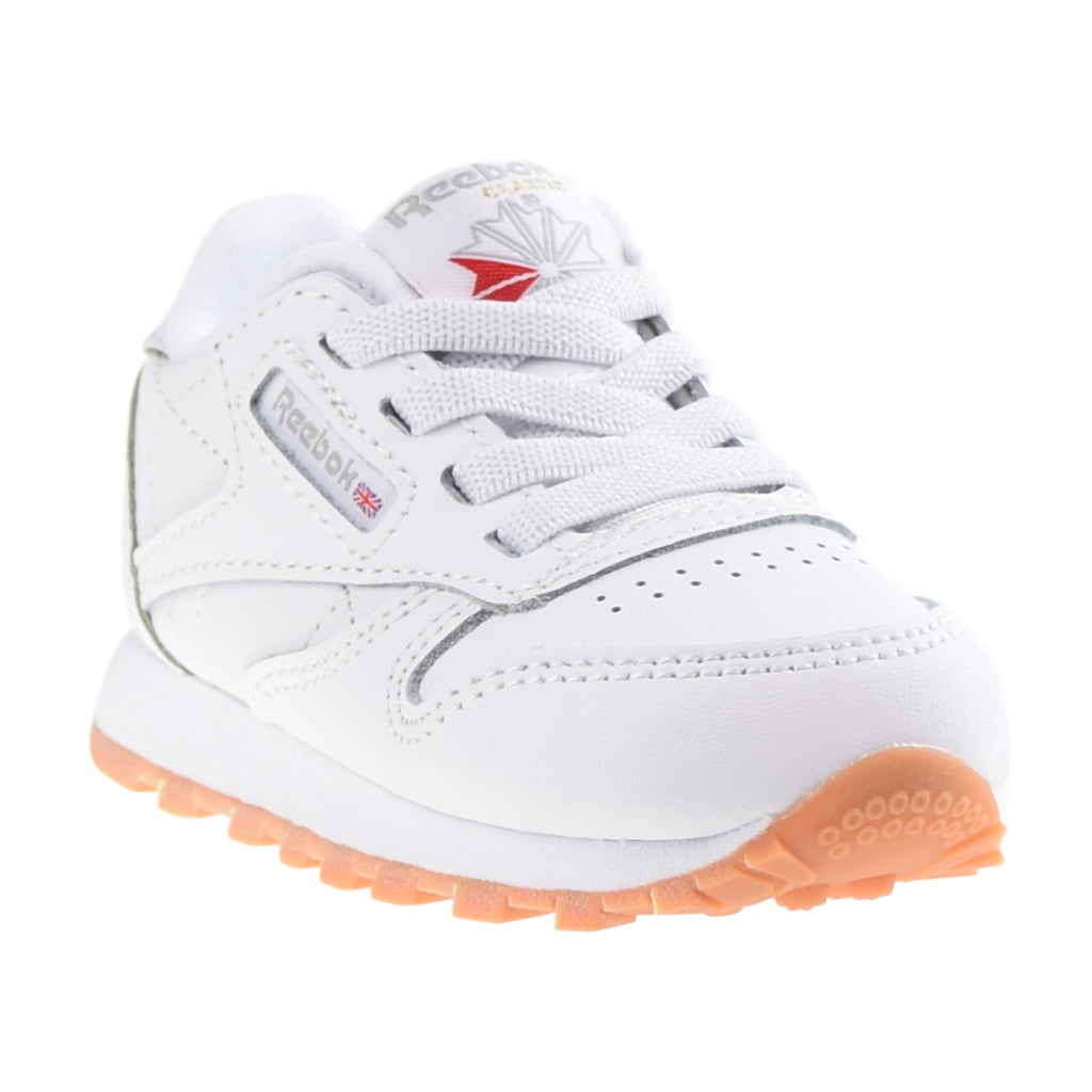 smidig Nordamerika tortur Reebok Classic Leather Toddlers Shoes White-Gum