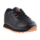 Reebok Classic Leather Toddlers Shoes Core Black-Gum