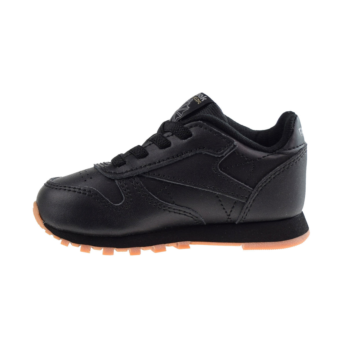 Reebok Classic Leather Toddlers Shoes Core Black-Gum