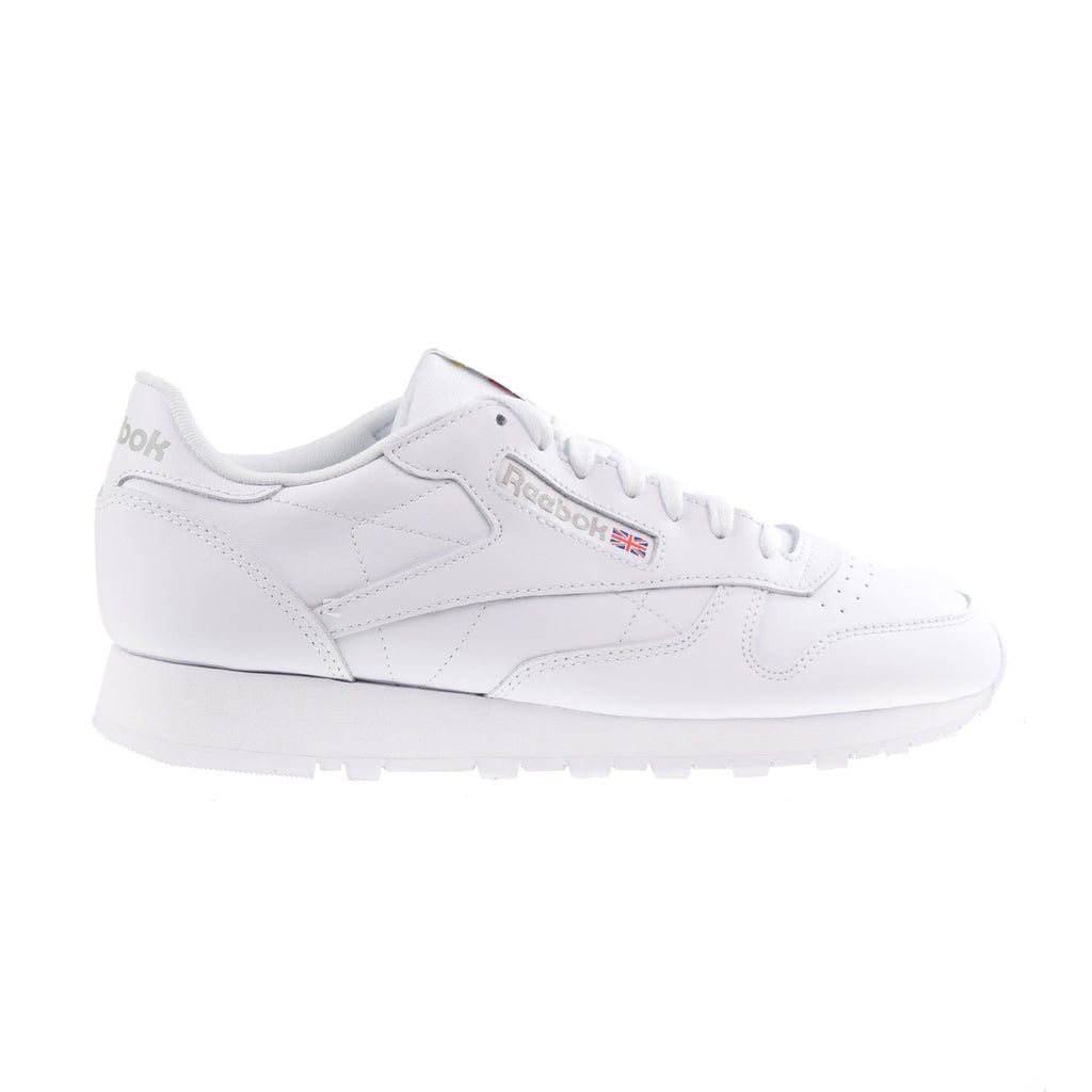 Reebok Classic Leather Men's Shoes Footwear White-Pure Grey