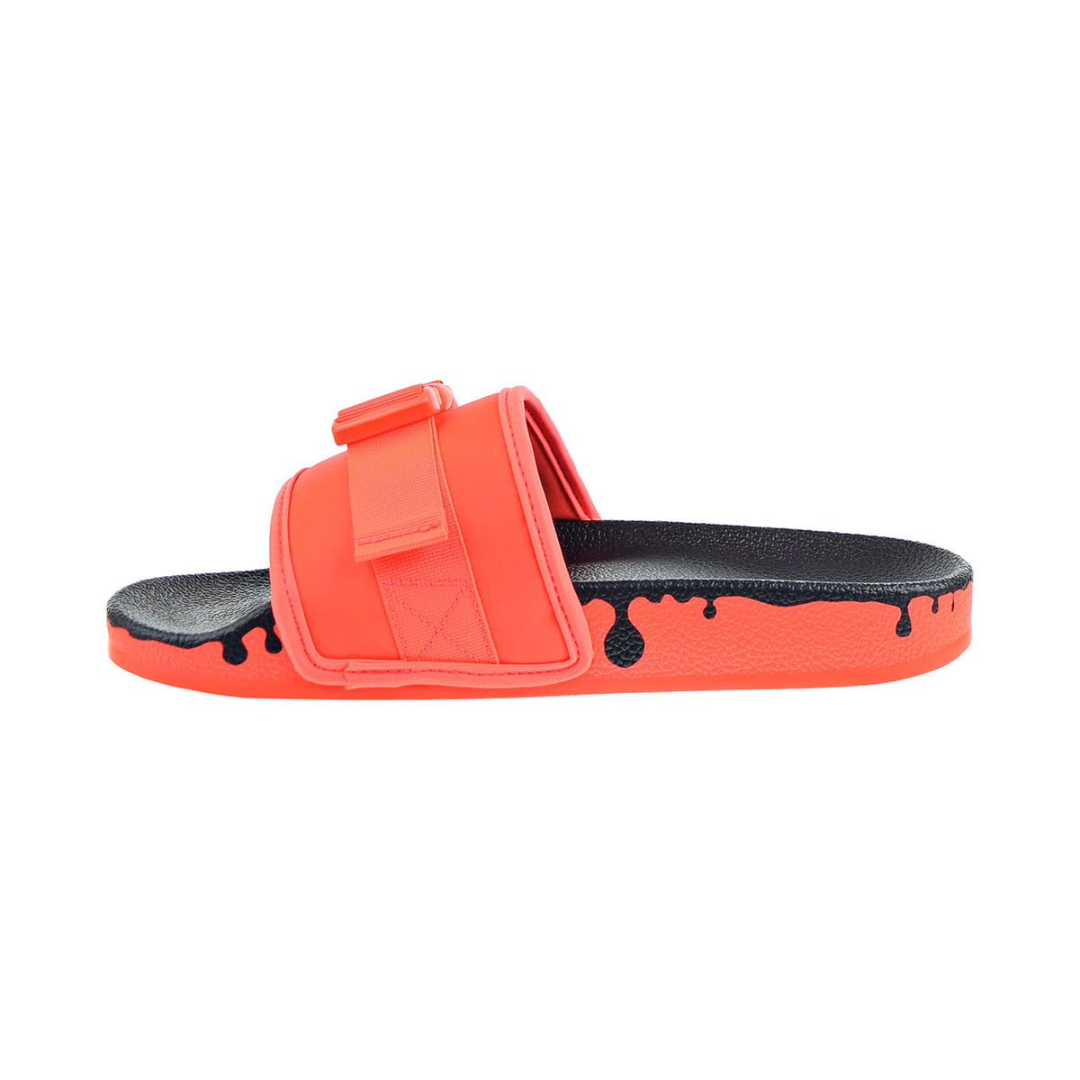 Adidas Pouchylette Women's Slides Solar Red/Core Black