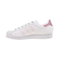 Adidas Superstar J Big Kids' Shoes Cloud White-Almost Pink-Magic Mauve
