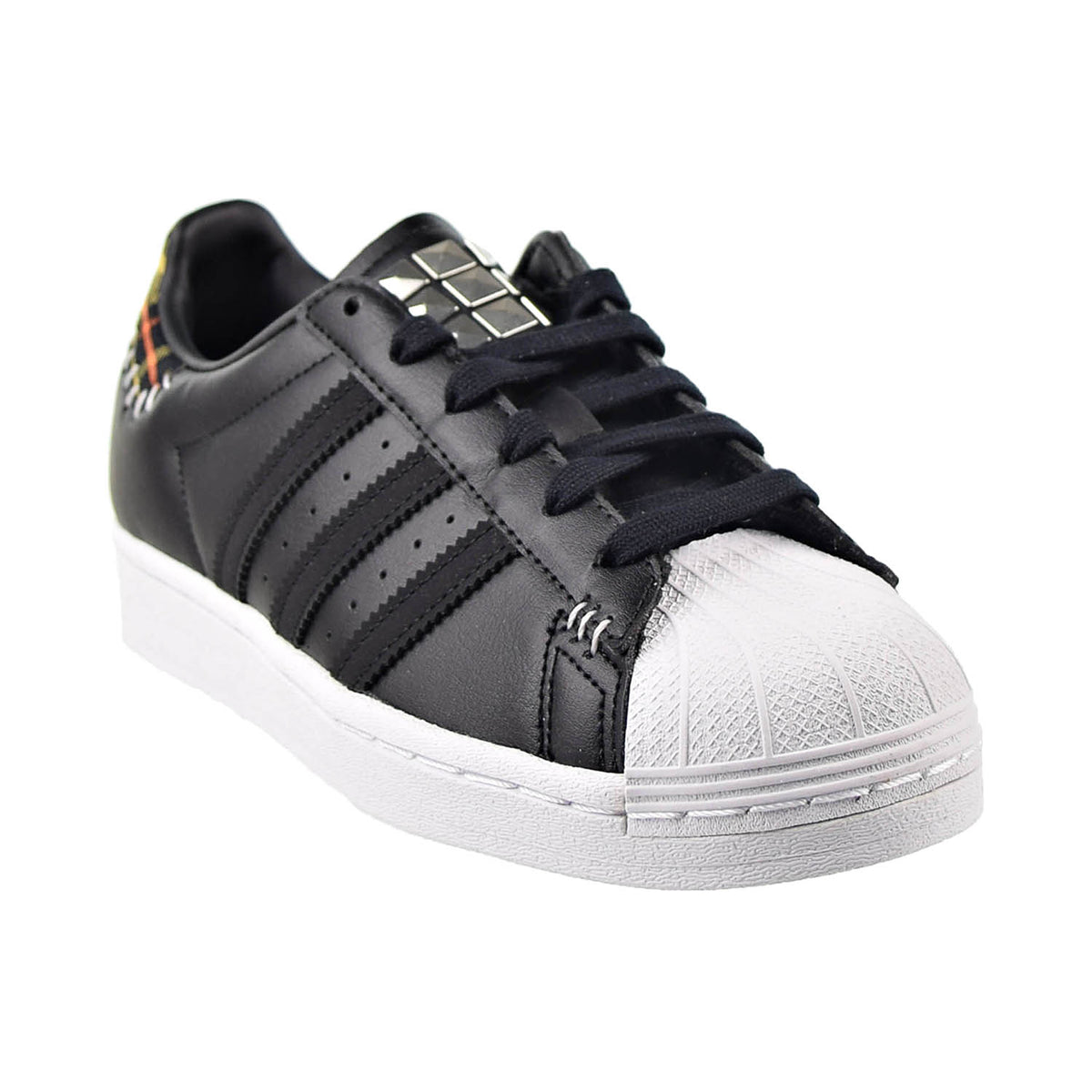 Adidas Superstar Big Kids' Shoes Core Black-Team College Gold