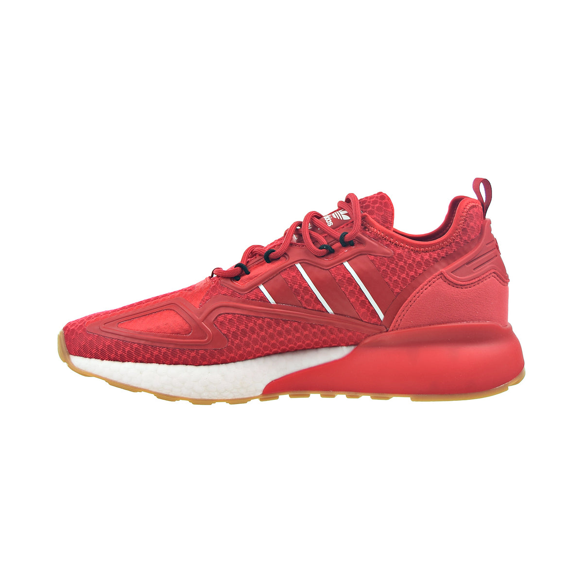 Adidas ZX 2K Boost Men's Shoes Scarlet-Cloud White-Gum