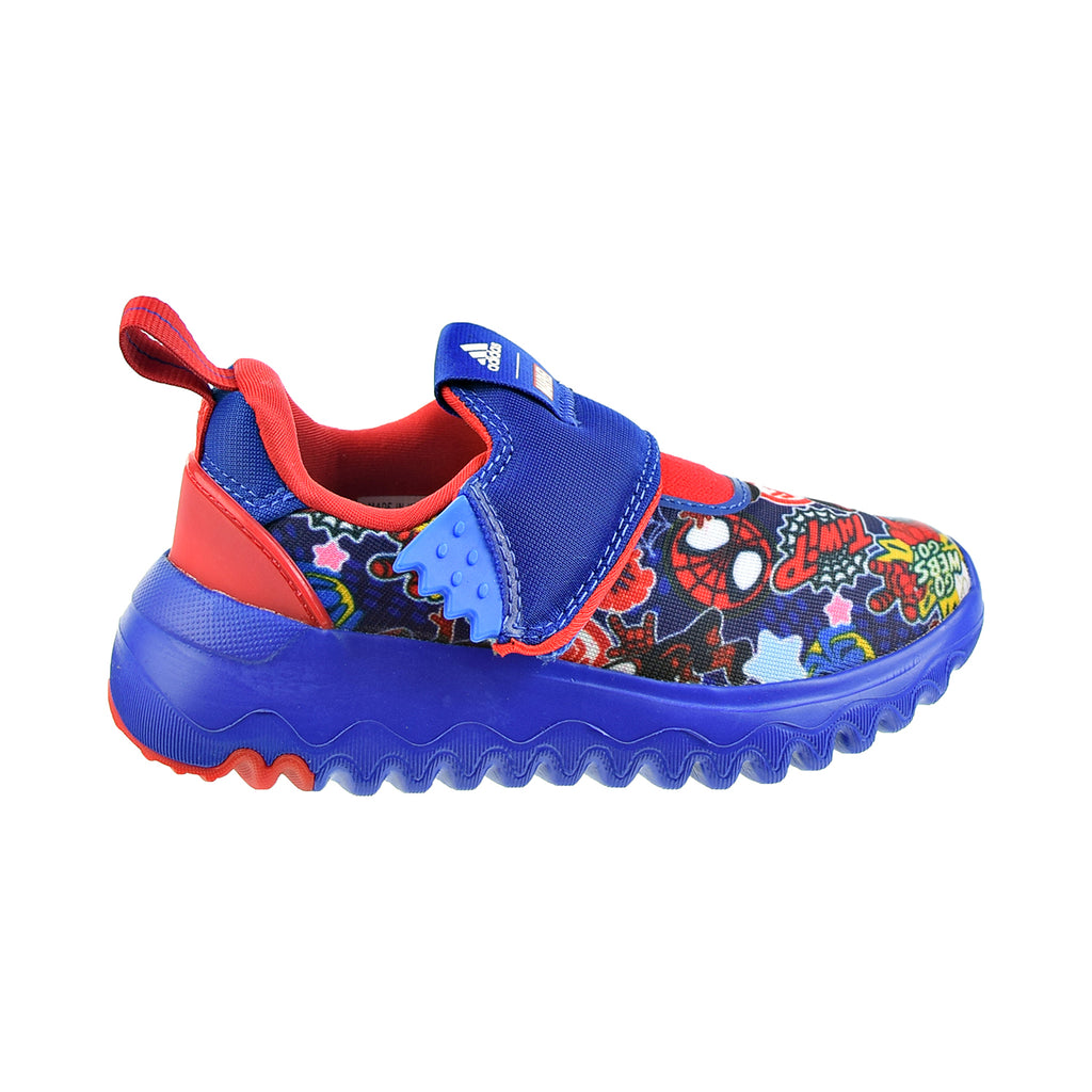 Adidas X Marvel Suru365 "Spiderman" Slip-on Little Kids' Shoes Blue/Red