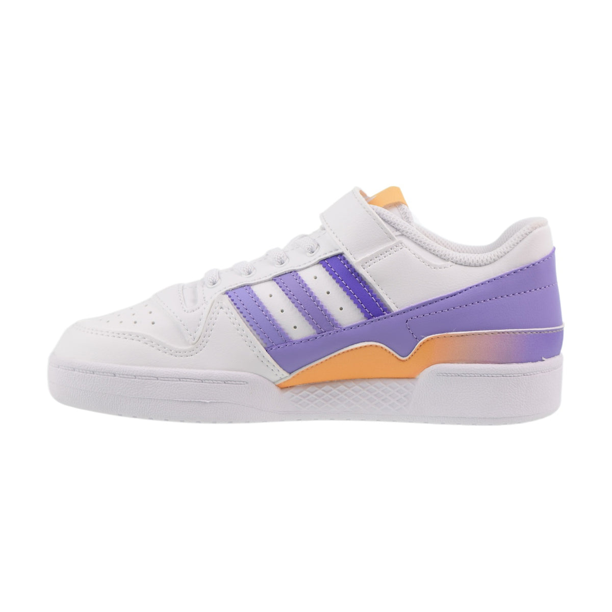 Adidas Forum Low 'Fruits & Rainbow Patches Little Kids' Shoes Cloud White-Purple