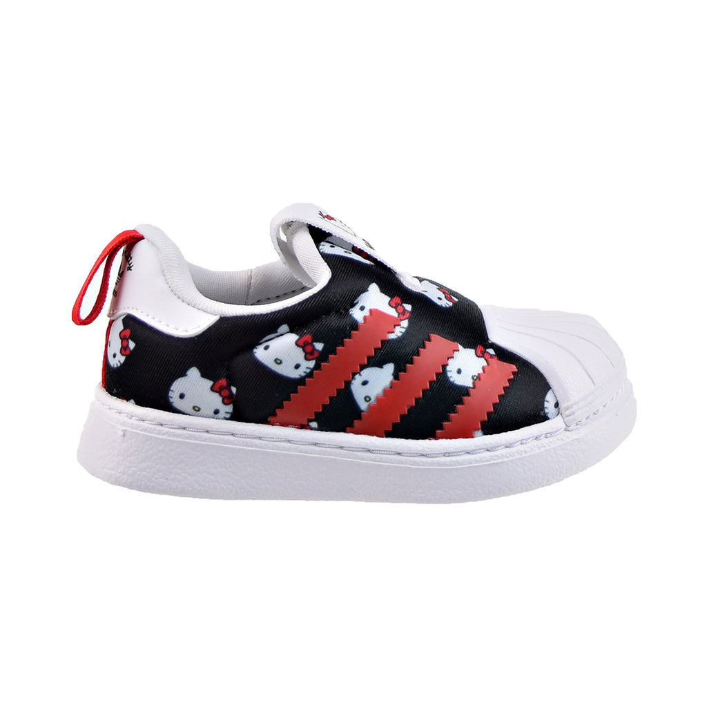 Adidas Hello Kitty Superstar 360 Toddlers Shoes Cloud White-Core Black-Vivid Red