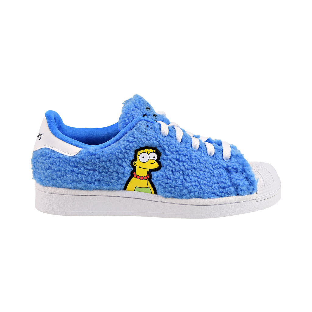 Adidas x The Simpsons Superstar "Marge" Big Kids' Shoes Blue-White