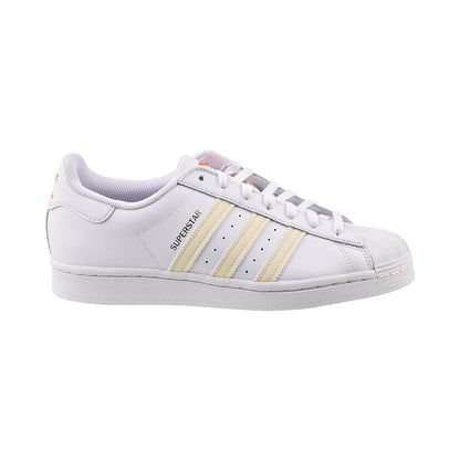 Adidas Superstar Men's Shoes Cloud White-Ecru Tint-Orange Rush
