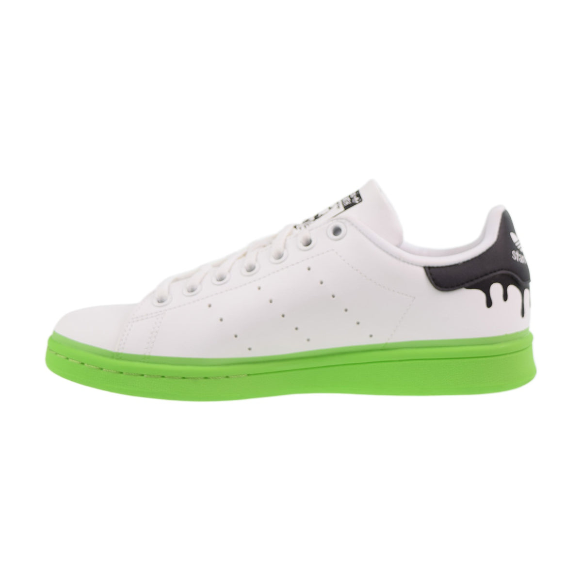 Adidas Stan Smith J Big Kids' Shoes Cloud White-Solid Green