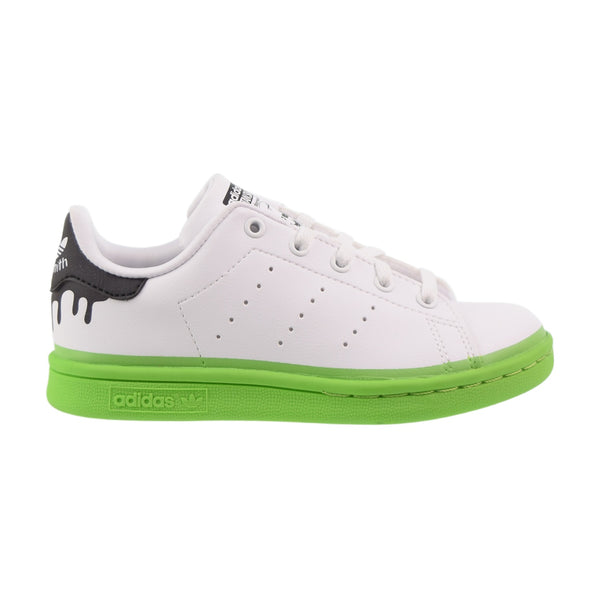Adidas Stan Smith C Paint Drip Little Kids Shoes Cloud White-Solid Green