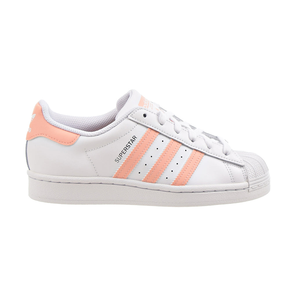 Adidas Originals Superstar J Big Kids' Shoes Cloud White-Ambient Blush Adidas Originals Superstar J Big Kids' Shoes Cloud White-Ambient Blush