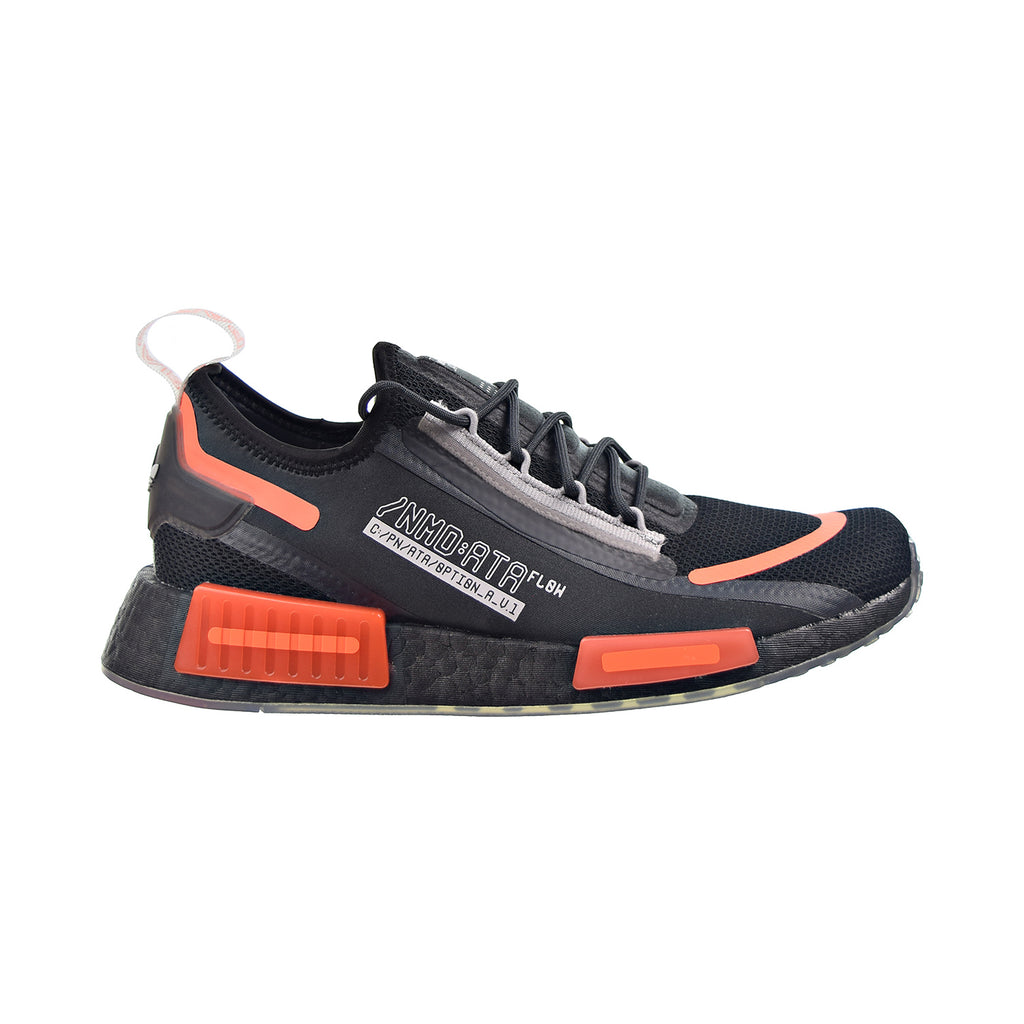 Adidas NMD_R1 Spectoo Men's Shoes Core Black-Carbon-Team Solar Orange