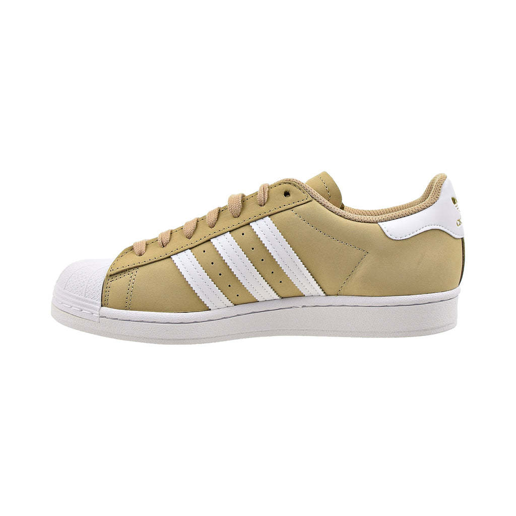 White-Gold Shoes Beige Adidas Superstar Tone-Cloud Metallic Men\'s