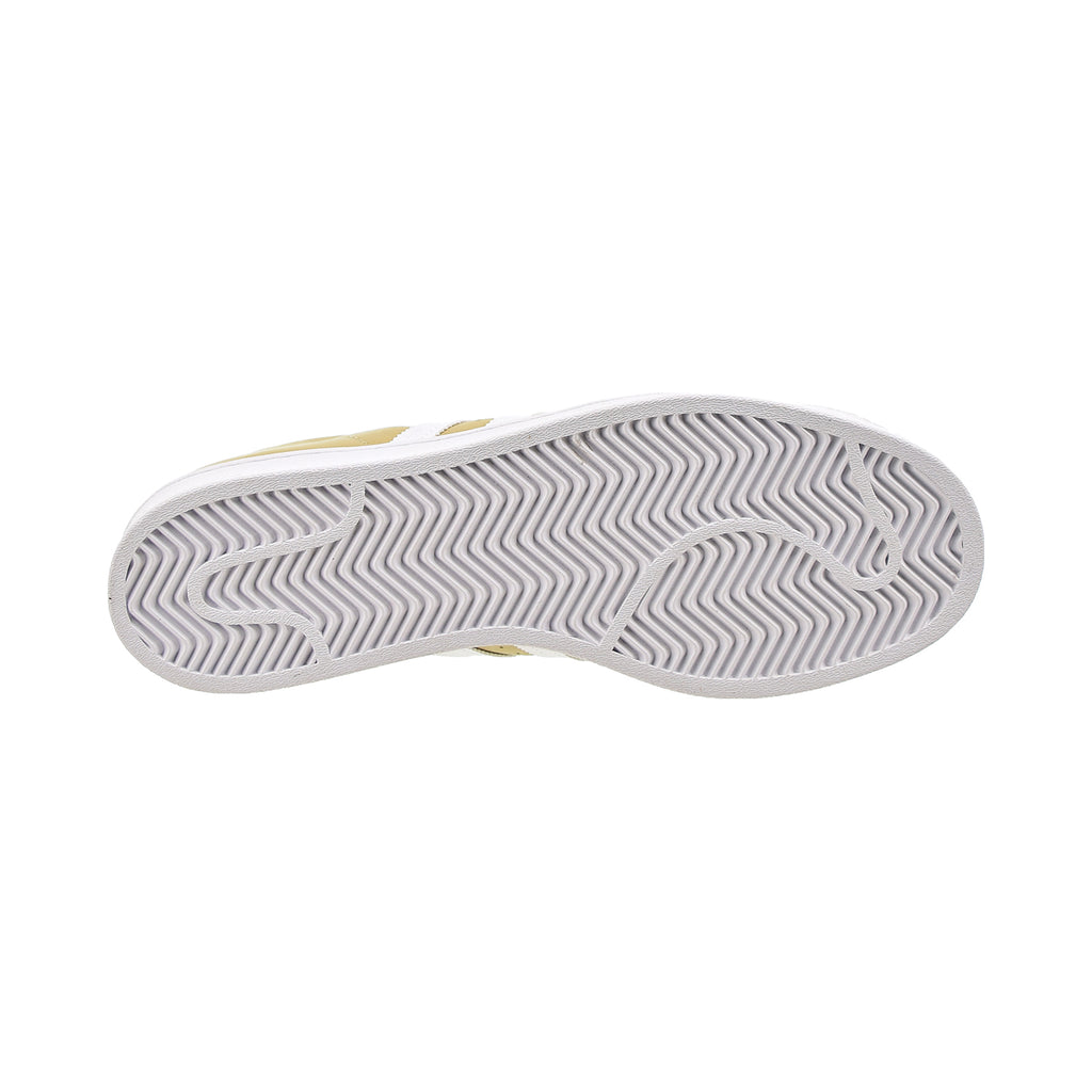 Adidas Superstar Metallic White-Gold Men\'s Shoes Beige Tone-Cloud