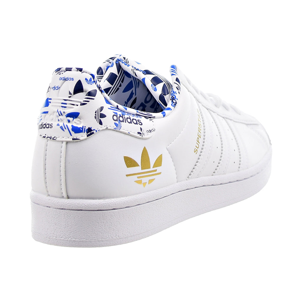 Adidas superstar blue white gold Clearance