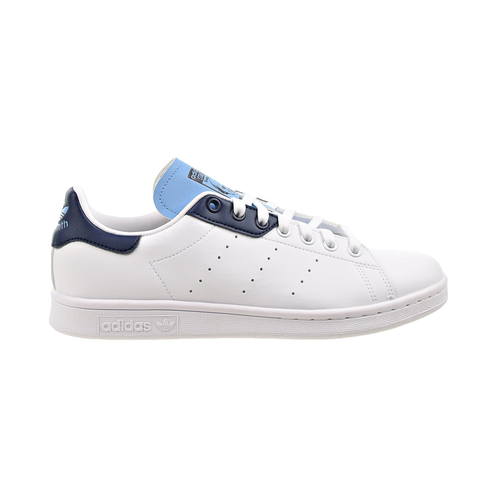 Adidas Stan Smith Men\'s Shoes Cloud White-Collegiate Navy-Light Blue