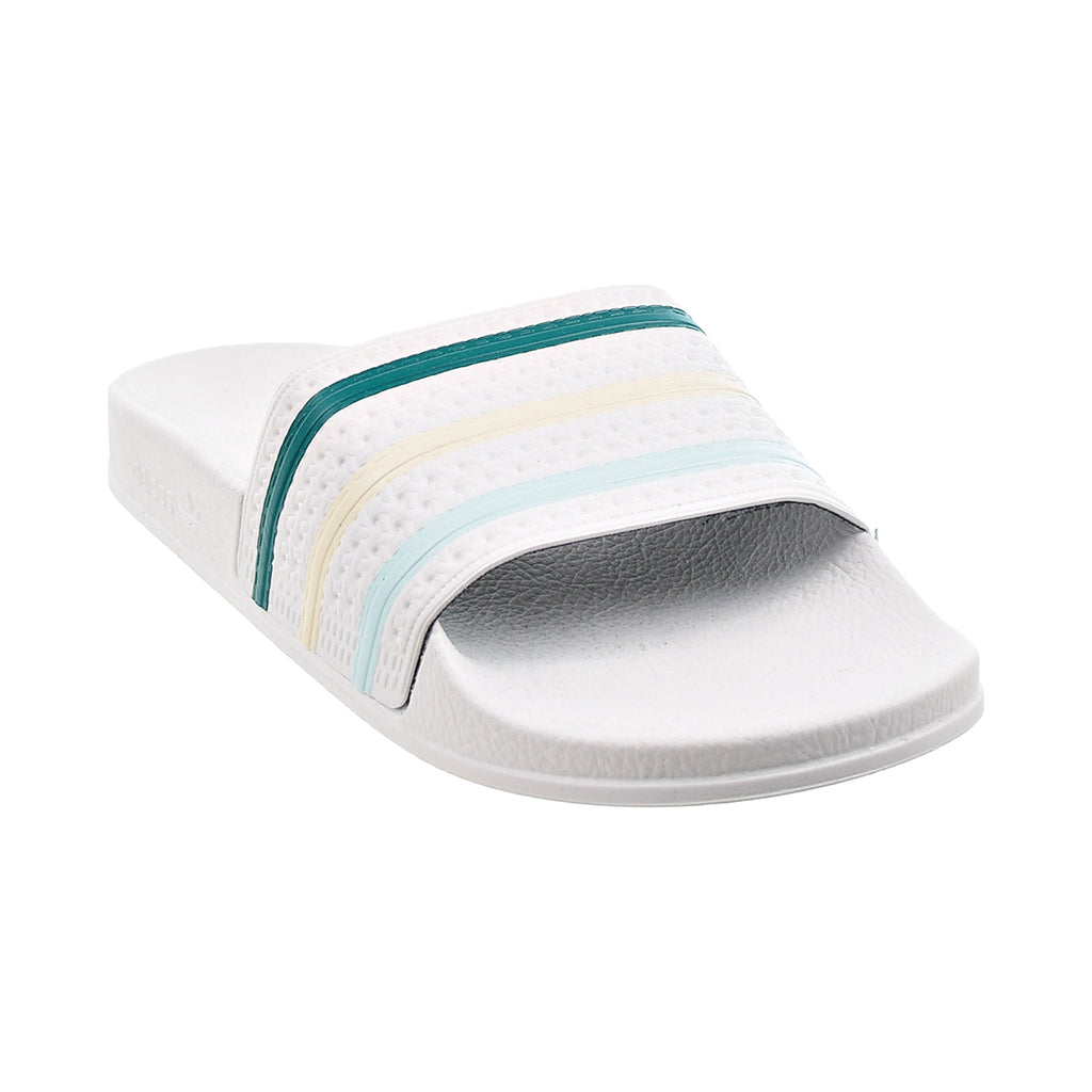 Adidas Adilette Men's Slides Cloud White-Halo Mint-Wonder White