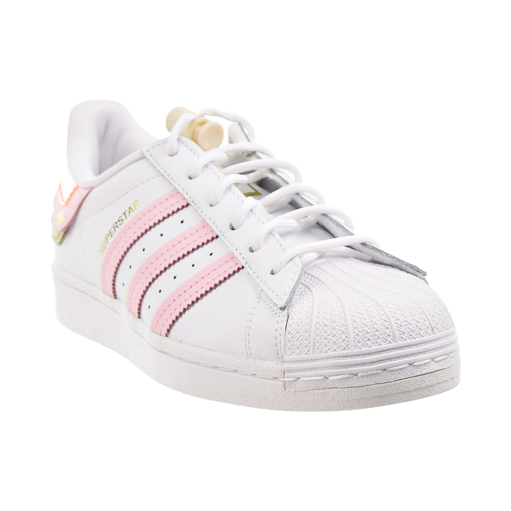 Superstar Women's Shoes Cloud White-Clear Pink-Solar Red