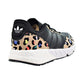 Adidas ZX 1K Boost "Leopard Print" Women's Shoes Core Black-Pale Nude 