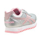 Reebok Royal Classic Jogger 2 Platform Kids' Shoes Silver Metallic-Pink Glow
