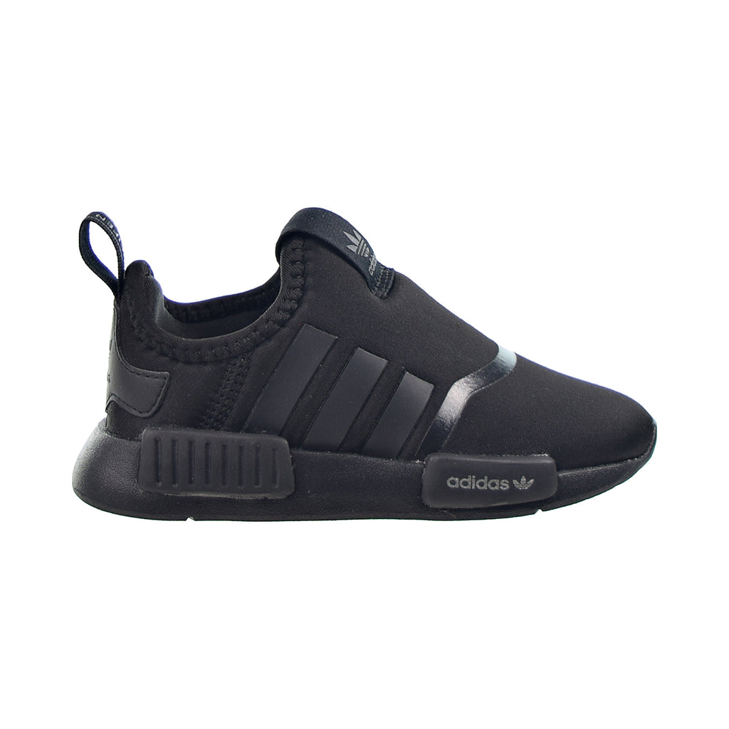 Adidas NMD 360 Toddlers Shoes Core Black-Silver Metallic-Cloud White Adidas NMD 360 Toddlers Shoes Core Black-Silver Metallic-Cloud White