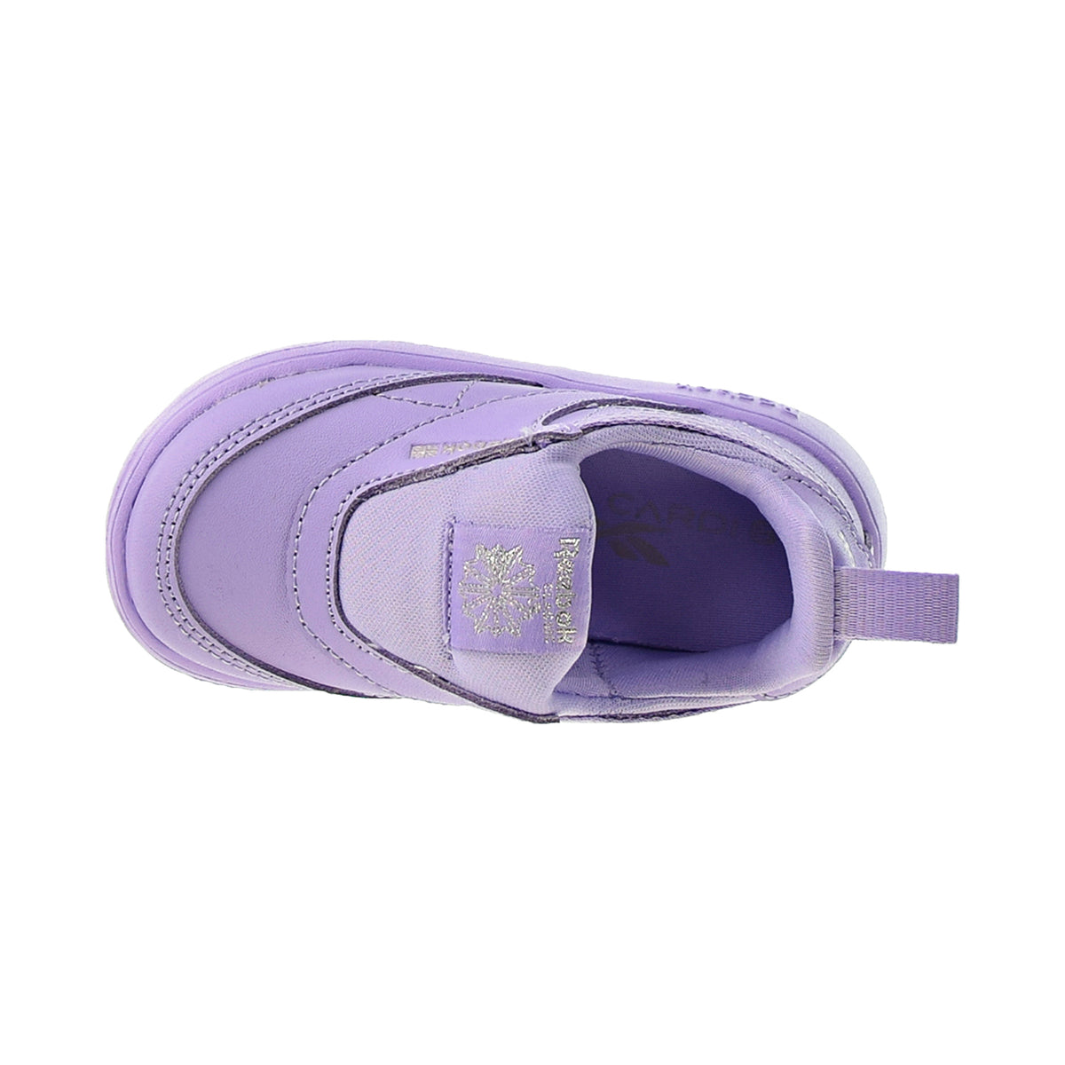 Reebok Cardi B Coated Club C Slip On Toddlers' Shoes Crisp Purple-Quartz Met