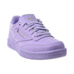 Reebok Cardi B Coated Club C Big Kids' Shoes Crisp Purple-Quartz Met
