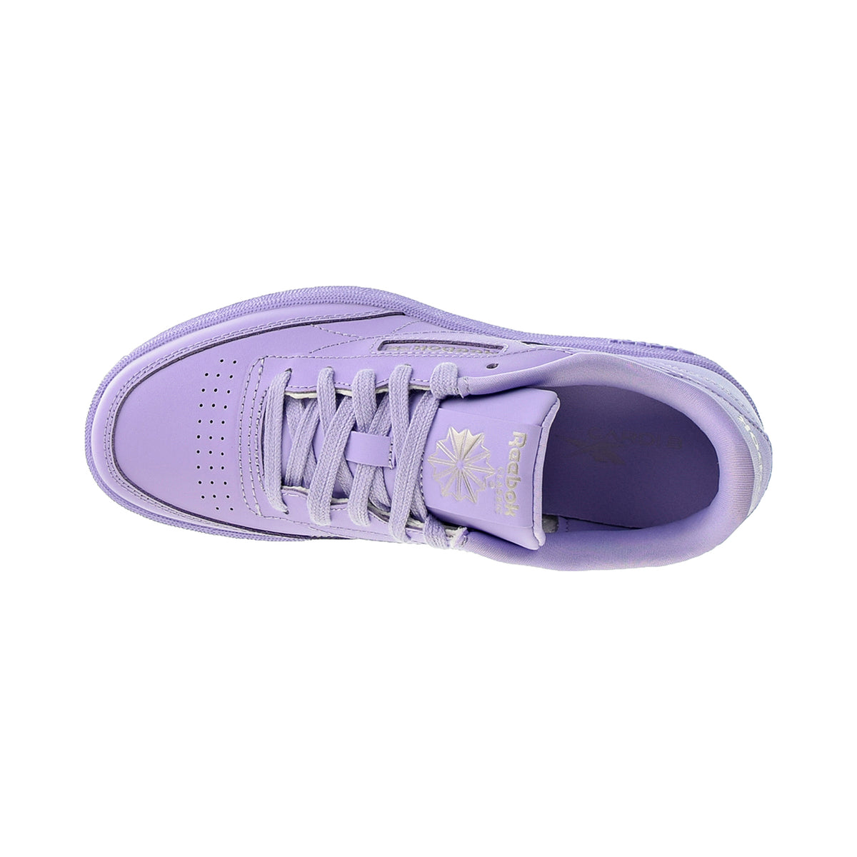 Reebok Cardi B Coated Club C Big Kids' Shoes Crisp Purple-Quartz Met