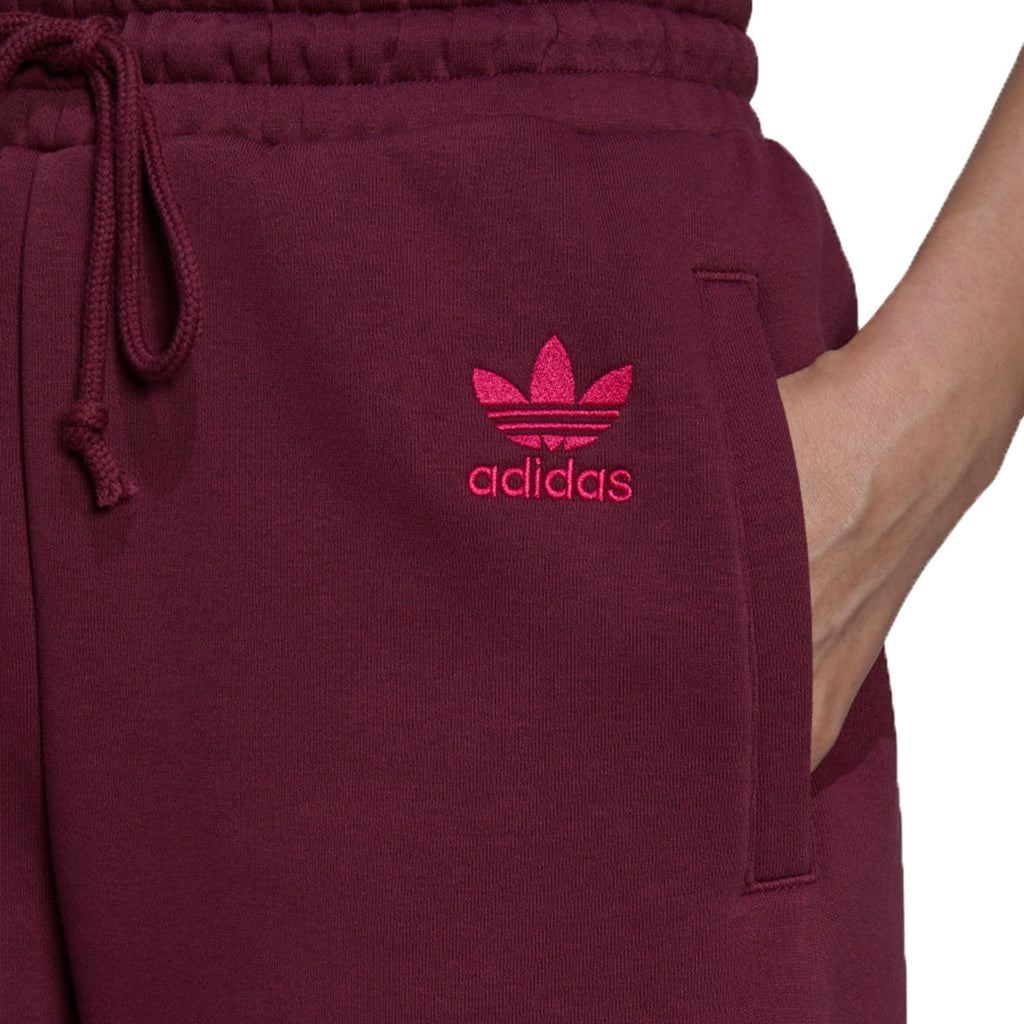 Adidas Logo Play Cuff Women's Pants Victory Crimson