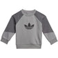 Adidas SPRT Collection Toddlers/Little Kids' Crew Set Grey