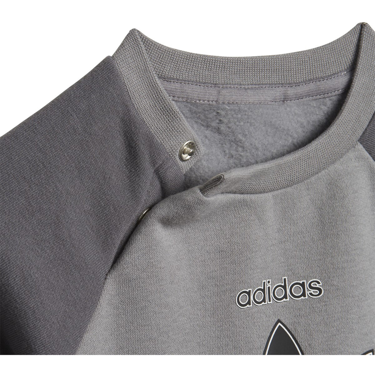 Adidas SPRT Collection Toddlers/Little Kids' Crew Set Grey