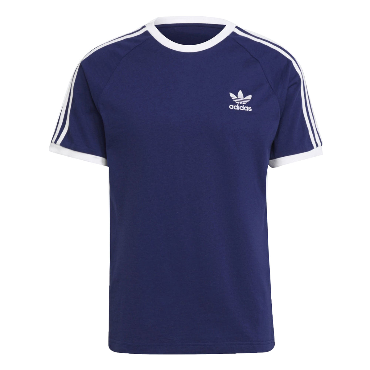 Adidas Adicolor Classics 3 Stripes Men's Tee Blue