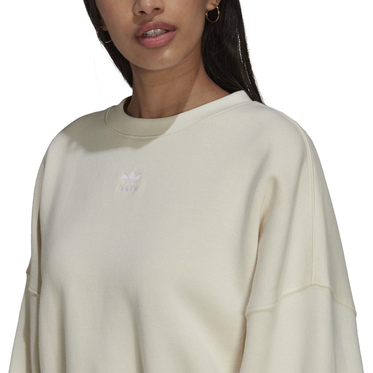 Adidas Adicolor Essentials Women's Fleece Sweatshirt Wonder White
