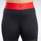 Reebok Cardi B 7/8 (Plus Size) Women's Leggings Black