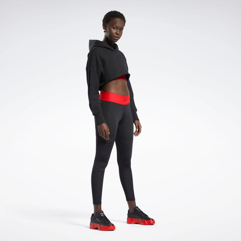 Reebok Cardi B Crop Women's Sweatshirt Black
