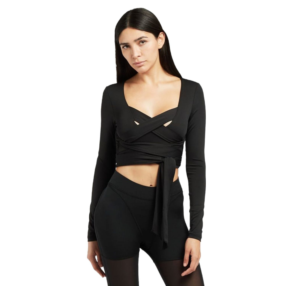 Reebok x Cardi B Longsleeve Women's T-Shirt Black