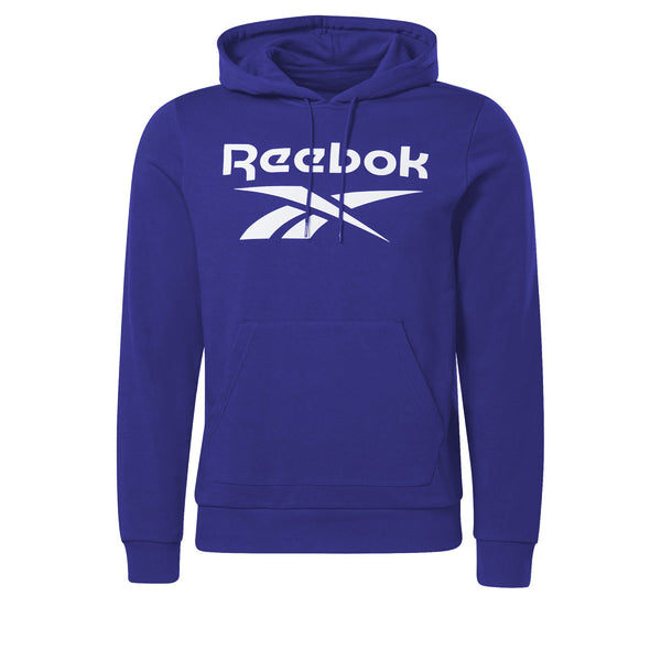 Reebok Identity Fleece Big Logo Men's Hoodie Blue