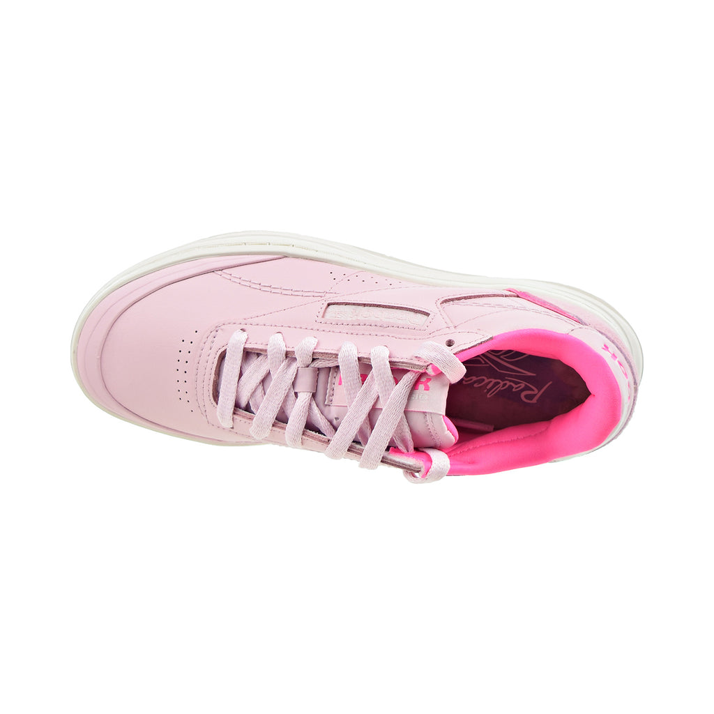 Womens Reebok Club C Double Geo Athletic Shoe - Rose Ice