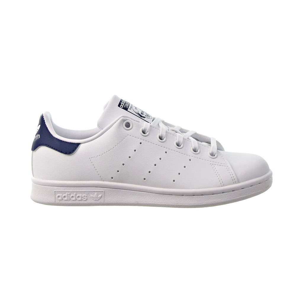 Adidas Stan Smith J Big Kids' Shoes Cloud White-Cloud White-Dark Blue
