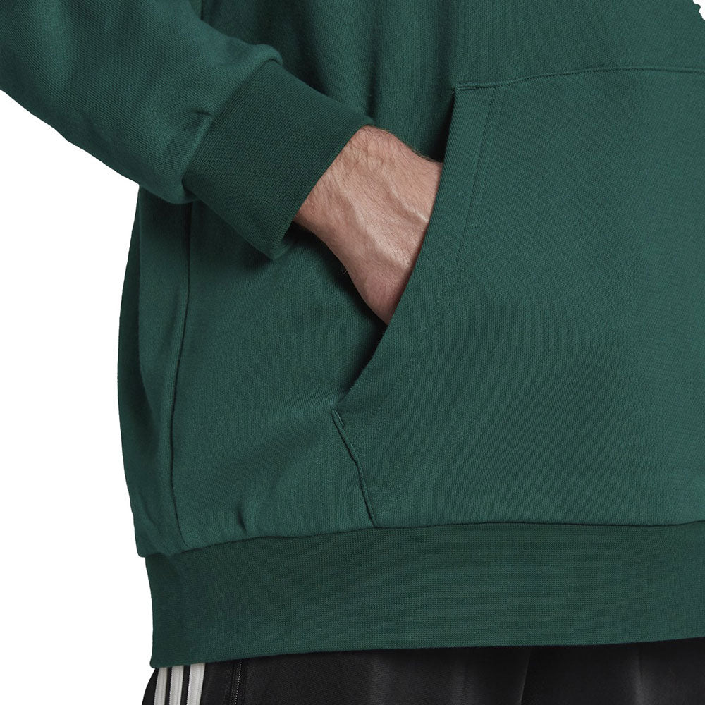 adidas Originals essentials hoodie in dark green