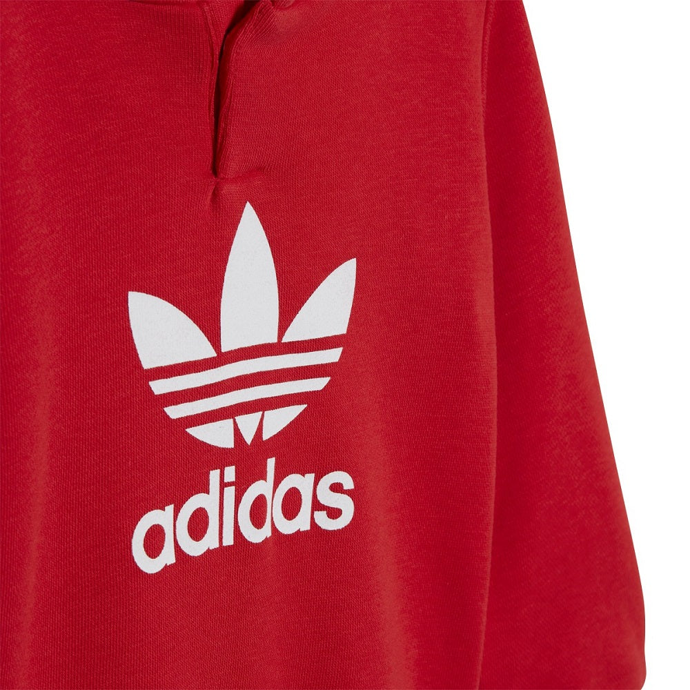 Adidas Adicolor Tracksuit Toddlers Hoodie Vivid Red-White