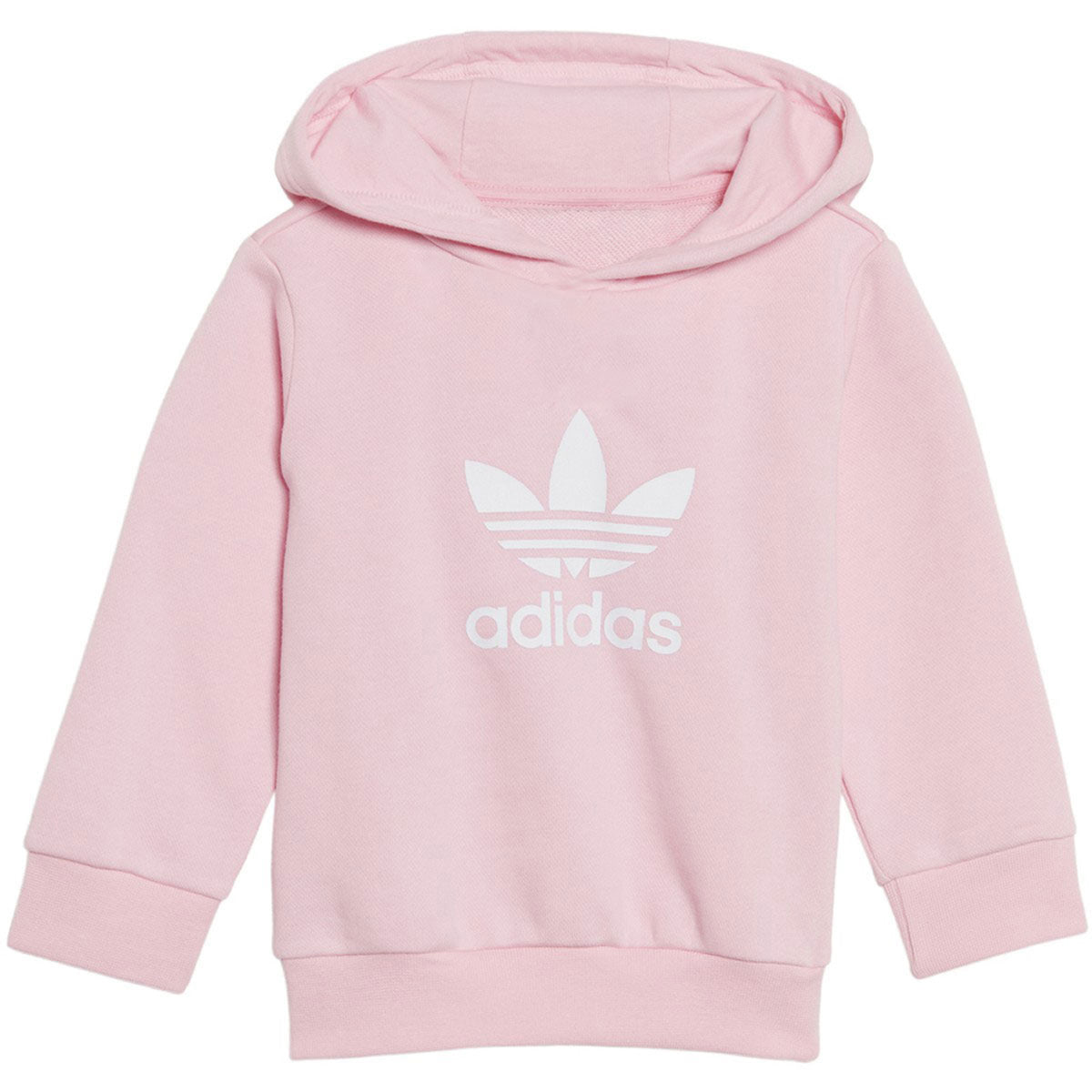 Adidas Adicolor Toddlers/Little Kids' Hoodie Set True Pink-White