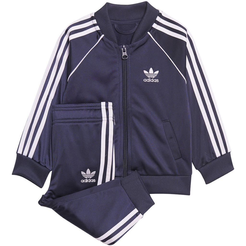 Adidas Adicolor SST Toddlers/Little Kids' Tracksuit Shadow Navy-White