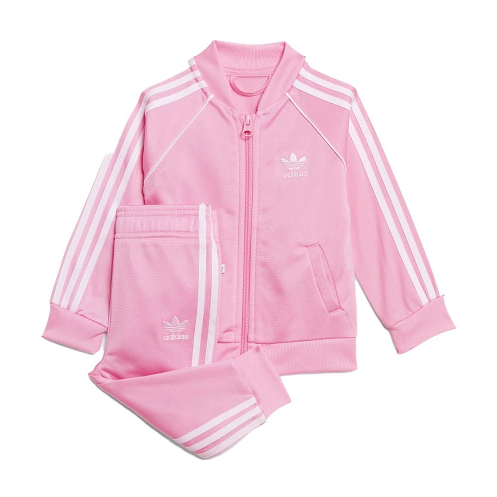 Adidas Adicolor SST Kids' Track Suit True Pink-White