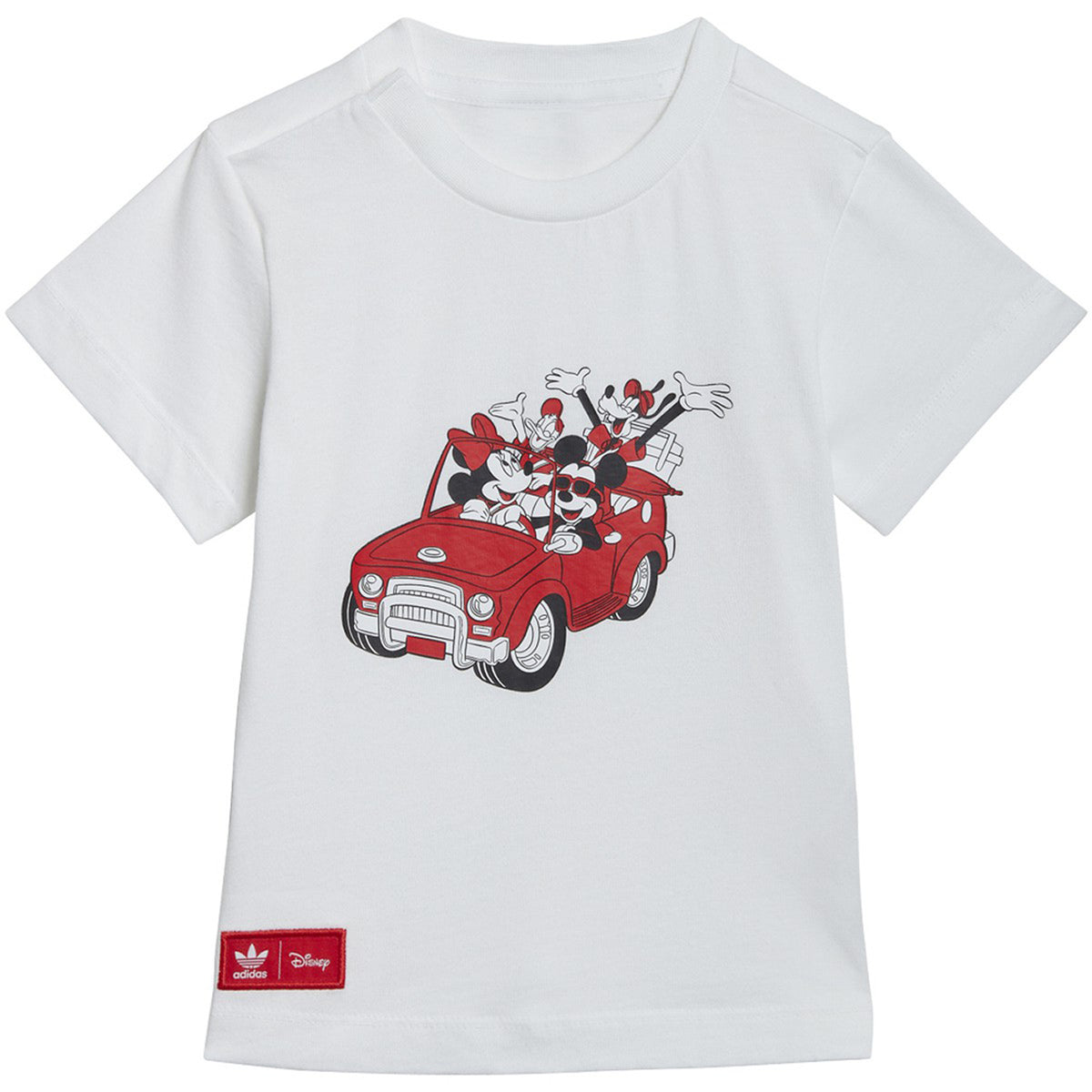 Adidas Disney Mickey And Friends Shorts And Kids' Tee Set White