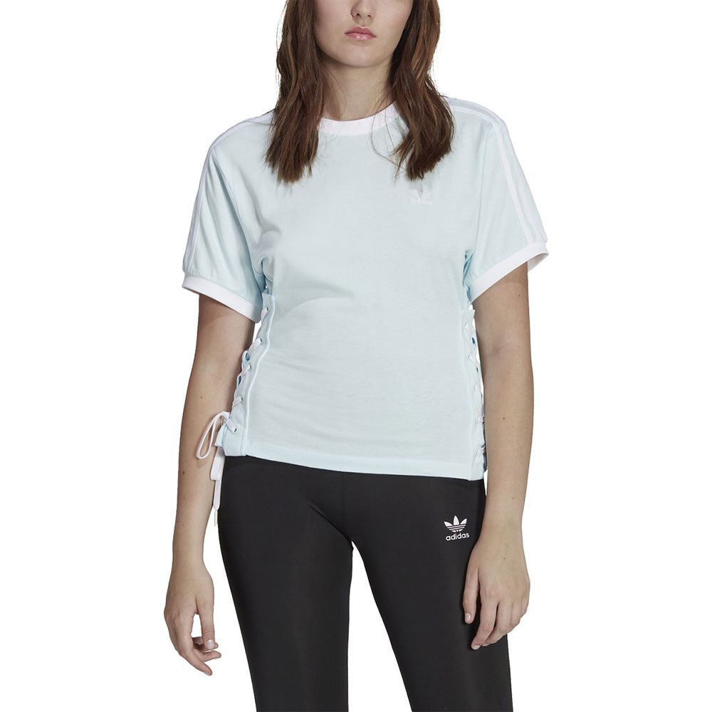 Adidas Originals Laced Women's T-Shirt Almost Blue