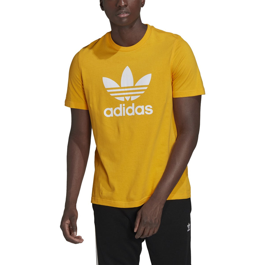 Adidas originals t shirt gold Clearance